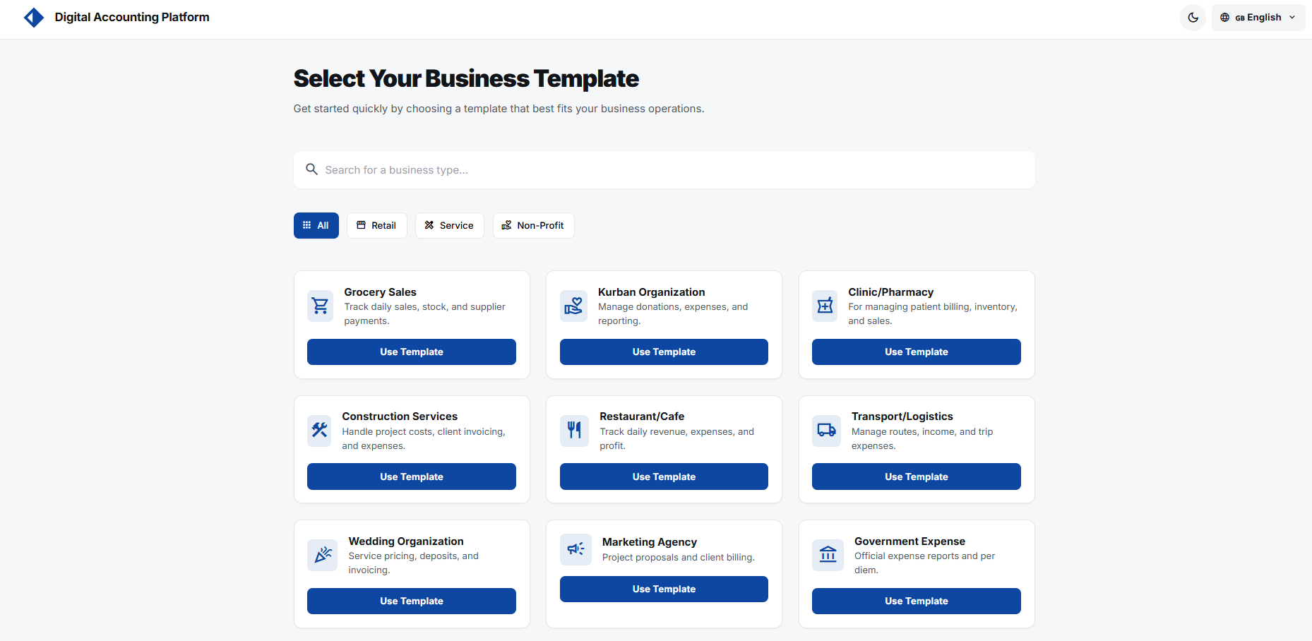 Digital Accounting Platform
